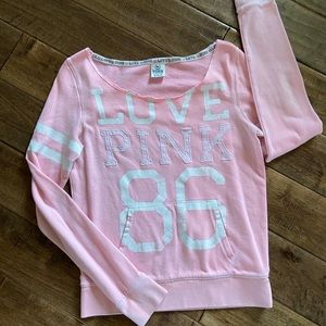 Pink sweatshirt